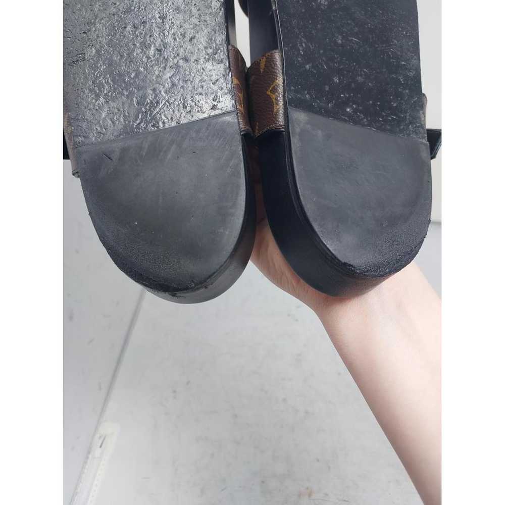 Louis Vuitton Bom Dia leather sandal - image 11
