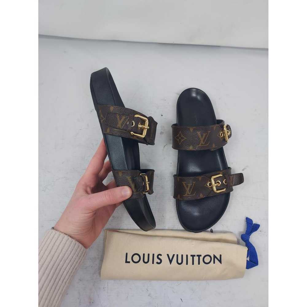 Louis Vuitton Bom Dia leather sandal - image 3