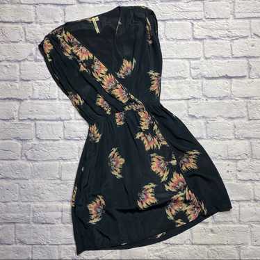 Petticoat Alley Silk Cross Front Dress