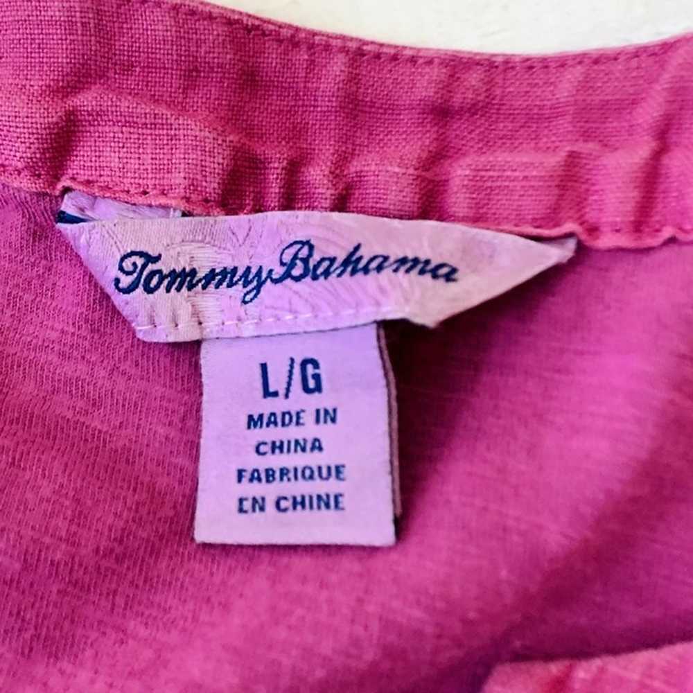 Tommy Bahama Arden Shift Dress Pink Fuchsia Sleev… - image 10