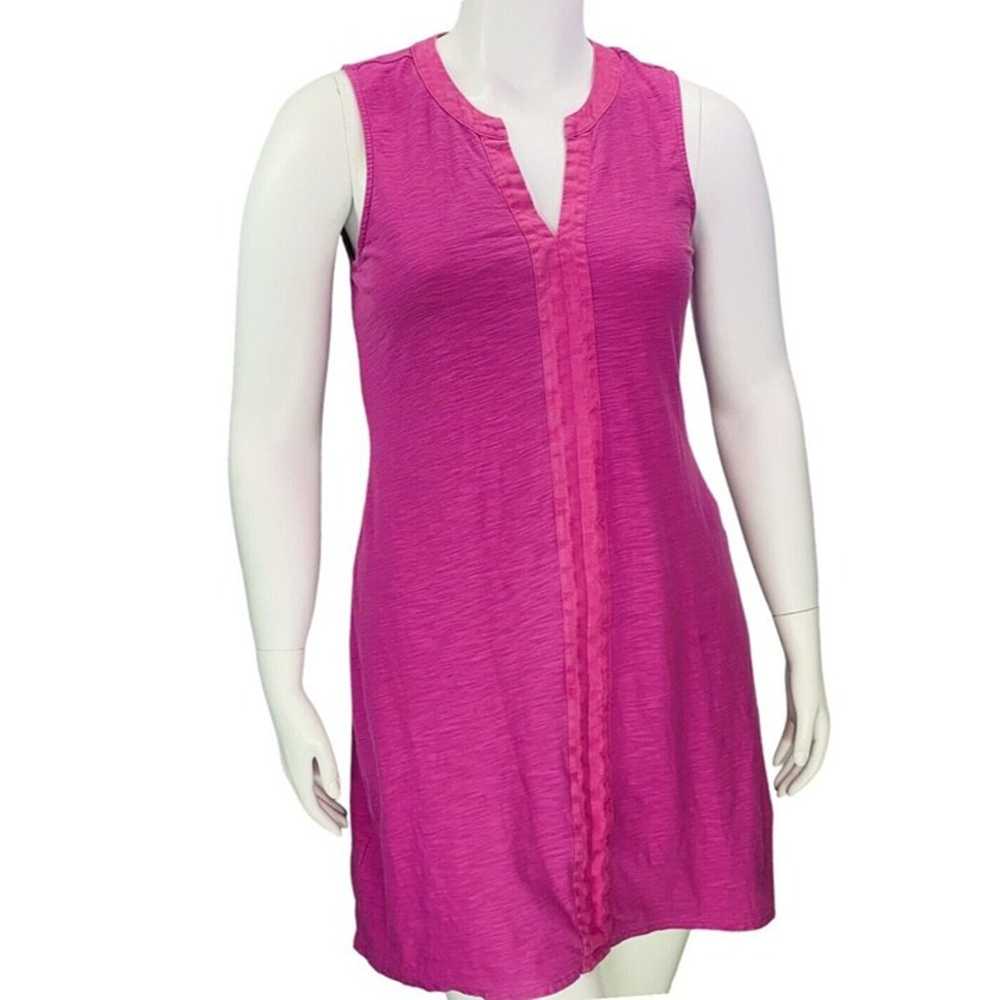 Tommy Bahama Arden Shift Dress Pink Fuchsia Sleev… - image 1