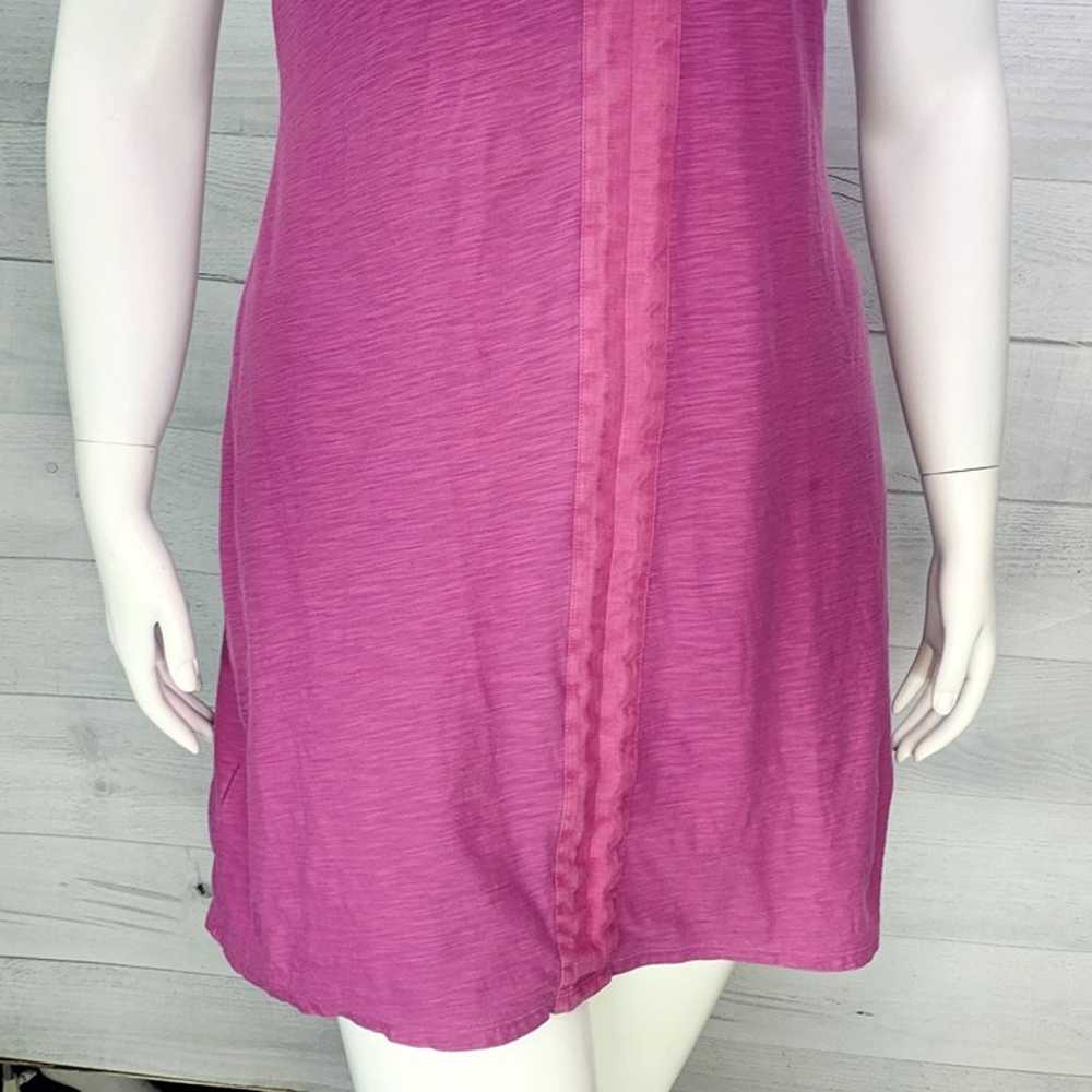 Tommy Bahama Arden Shift Dress Pink Fuchsia Sleev… - image 5