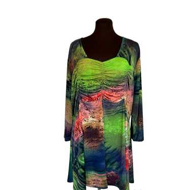 The Pyramid Collection Maximalist Neon Plus Size D