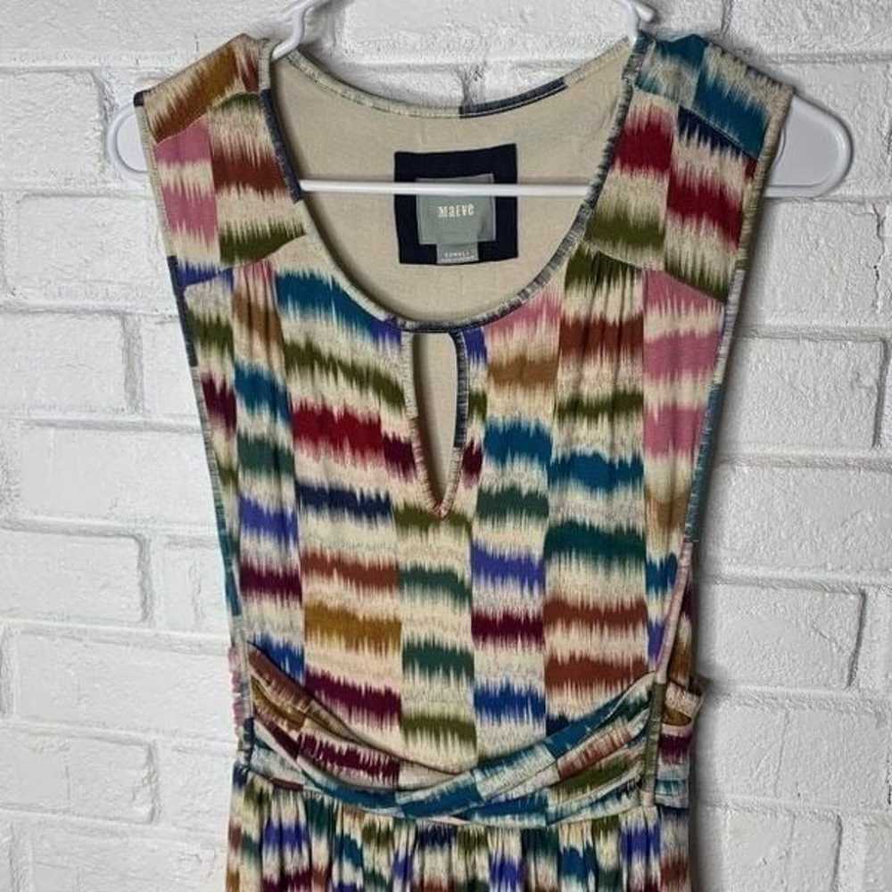 Maeve Sennebec Fit and Flare Multicolor Dress siz… - image 4