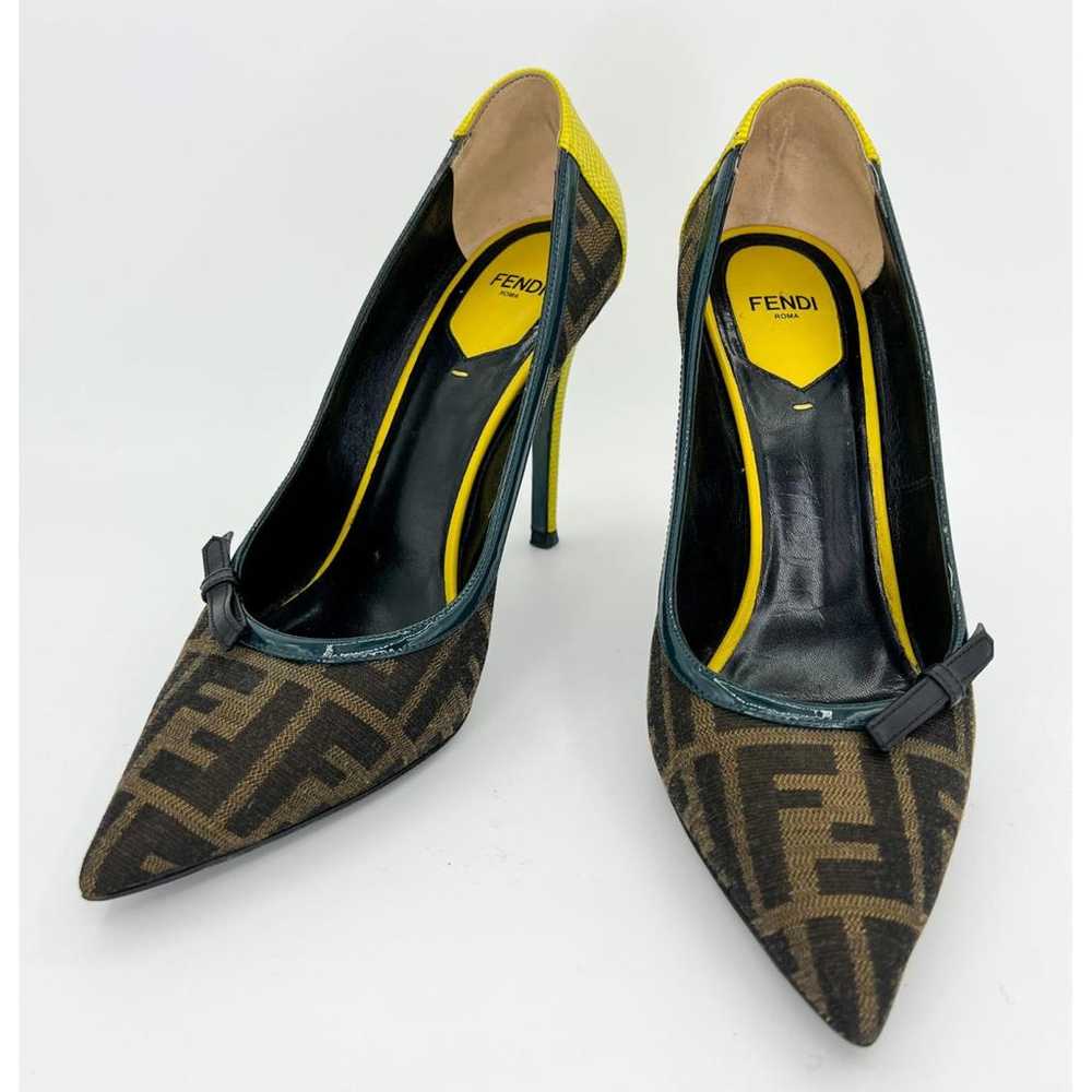 Fendi Cloth heels - image 4