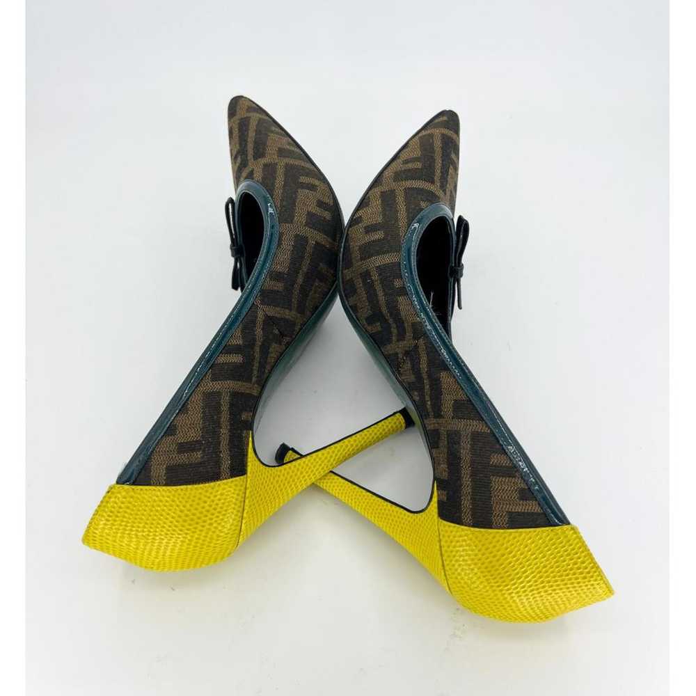 Fendi Cloth heels - image 8