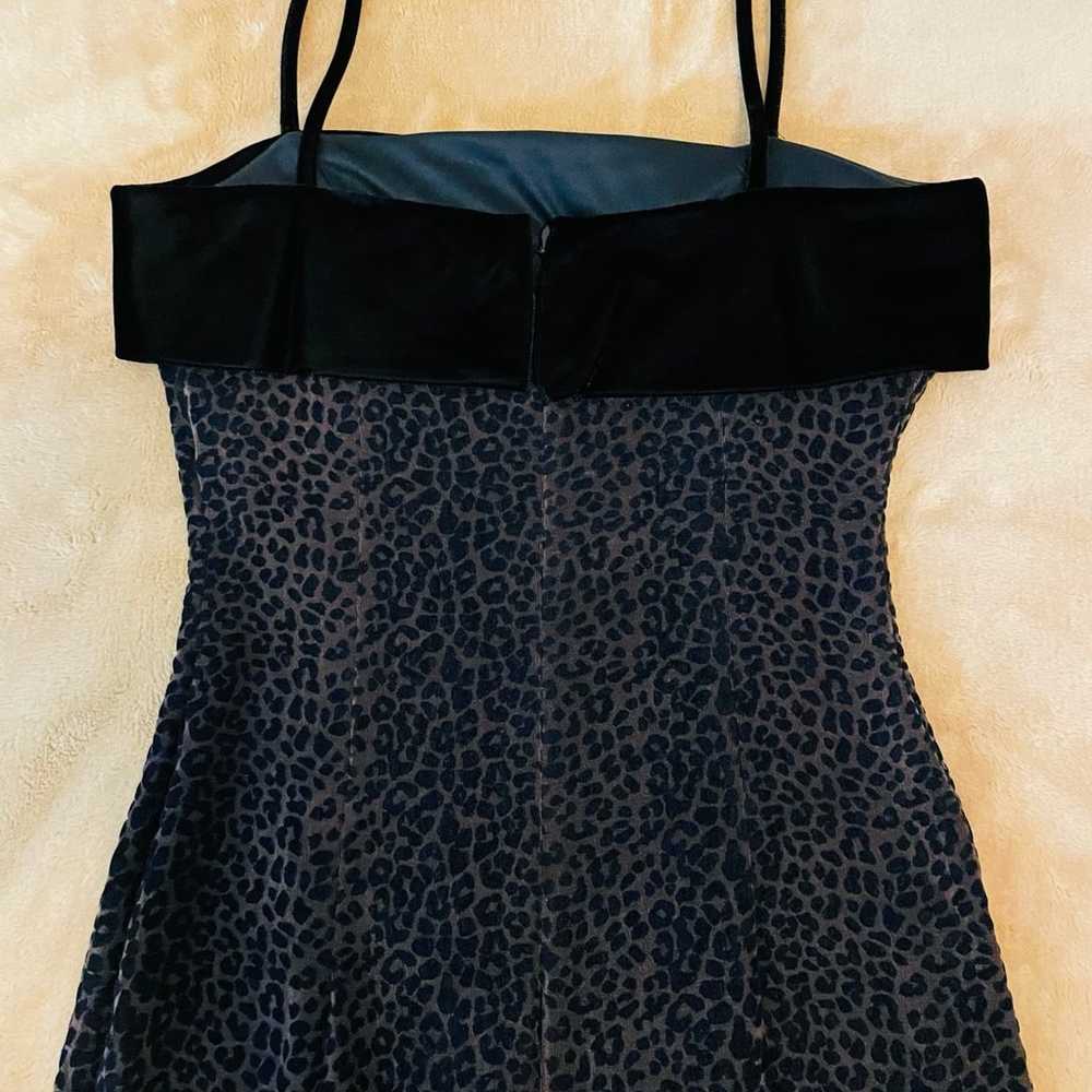 Alex Evenings Dress / Jaguar Print Size 6 - image 2