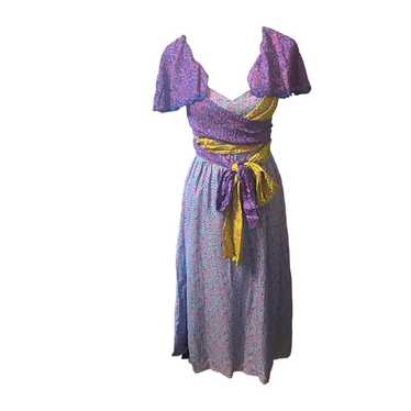 Tanya Taylor Tiegan Confetti Multicolor Midi Dress