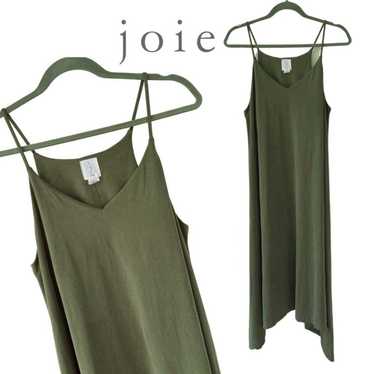Joie, Strappy Cami Asymmetrical Midi Swing Dress, 