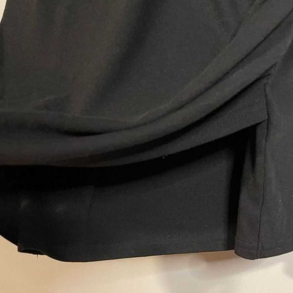 Nordstrom Leith Black Long Sleeve Side Skirt Ruch… - image 8