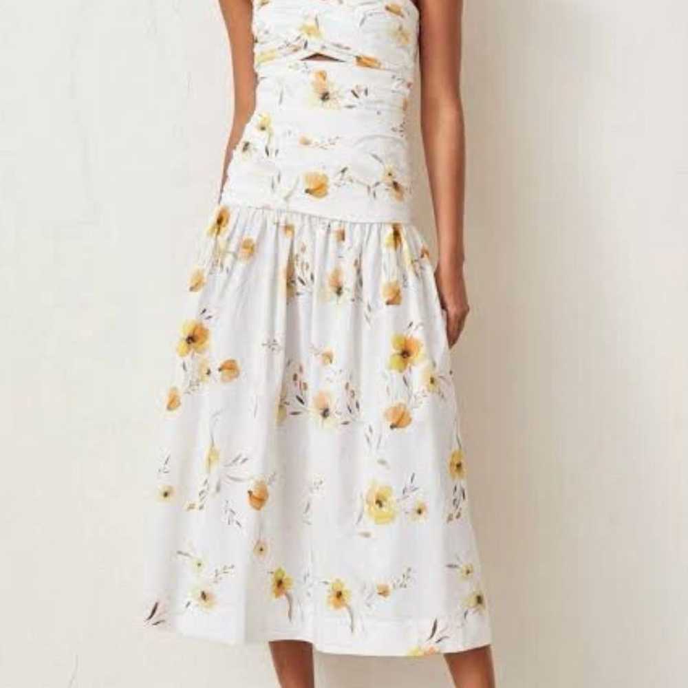 floral midi dress - image 2