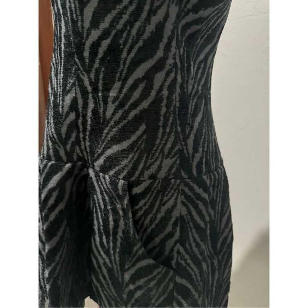 Free people chenille Textured zebra drop waist po… - image 5