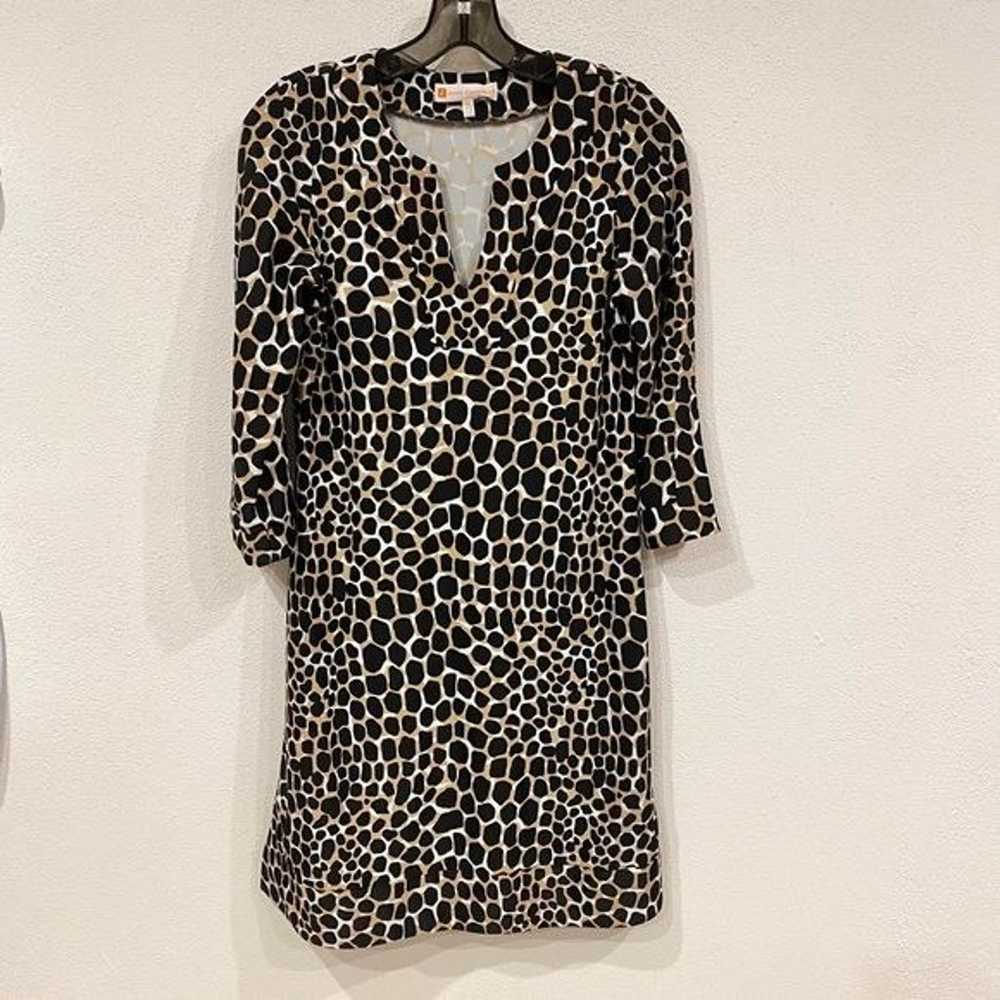 Jude Connally Megan Spotted Giraffe Print Dress S… - image 1