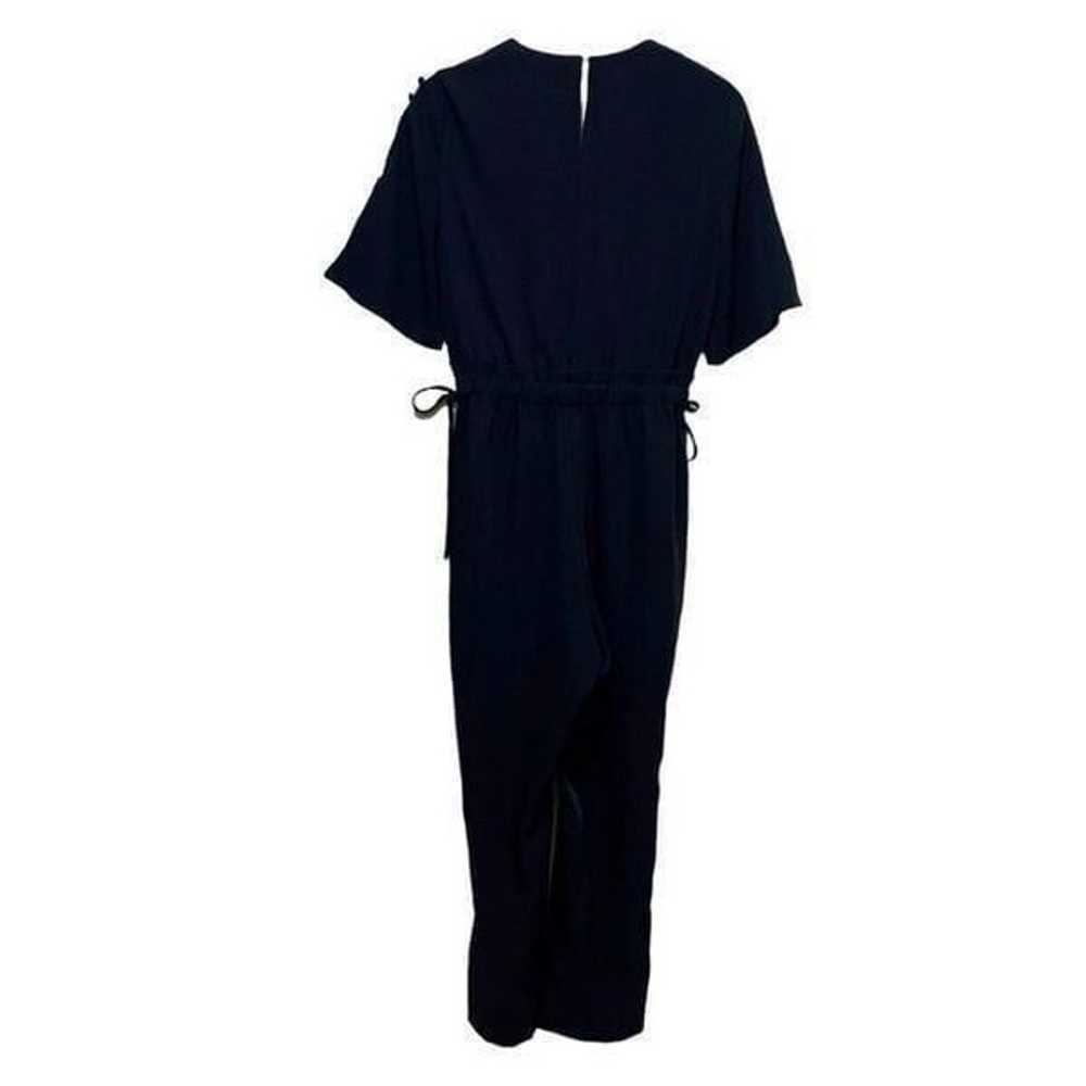 Zara Jumpsuit With Drawstring and Button Detail N… - image 5