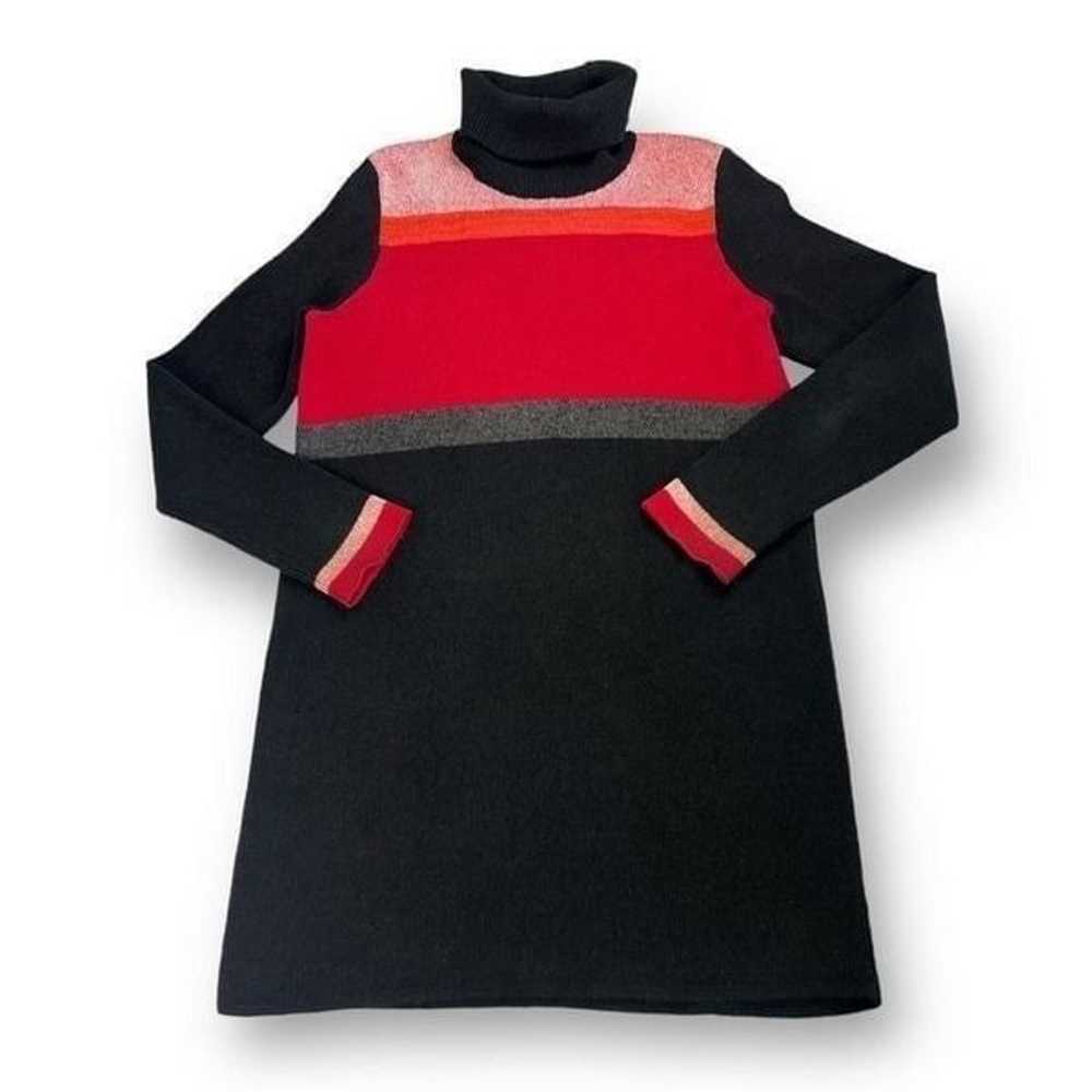 Free People Turtleneck Sweater Dress Size Large - image 2