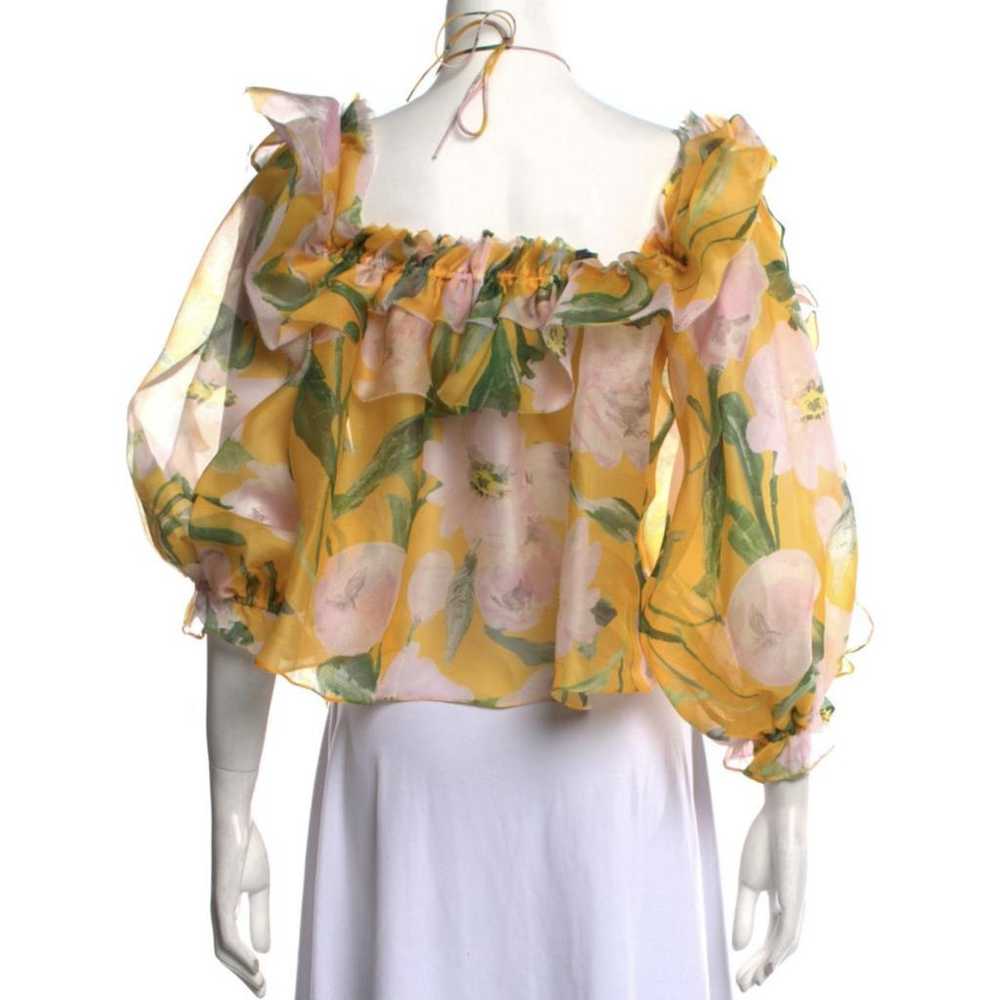 Carolina Herrera Silk blouse - image 7