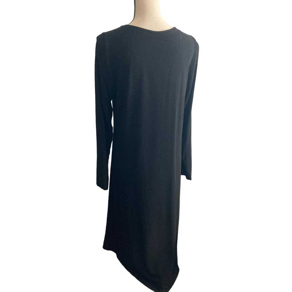 Eileen Fisher Italian yarn Easywear little black … - image 3