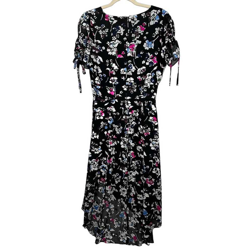 Parker Lizzy Floral Midi Dress Black Velvet Flora… - image 5