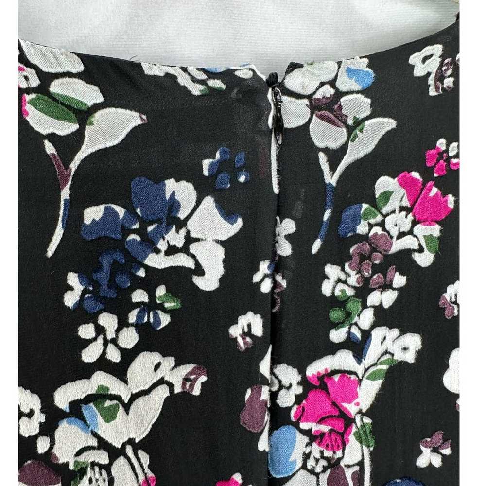Parker Lizzy Floral Midi Dress Black Velvet Flora… - image 8