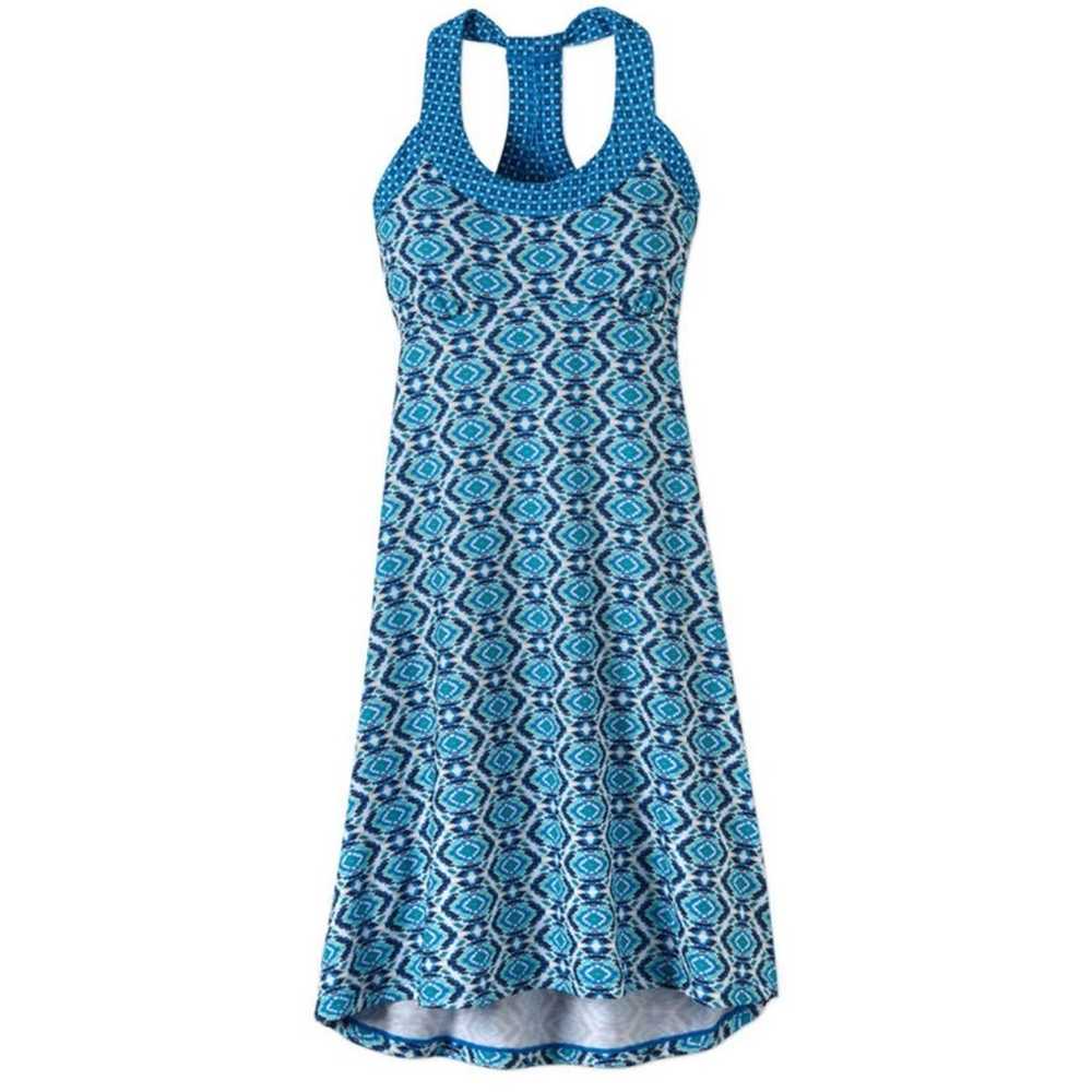 PRANA Women's Cali Dress Blue Guava women’s size … - image 1