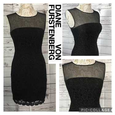 Diane von Furstenberg little black dress size 4 - image 1