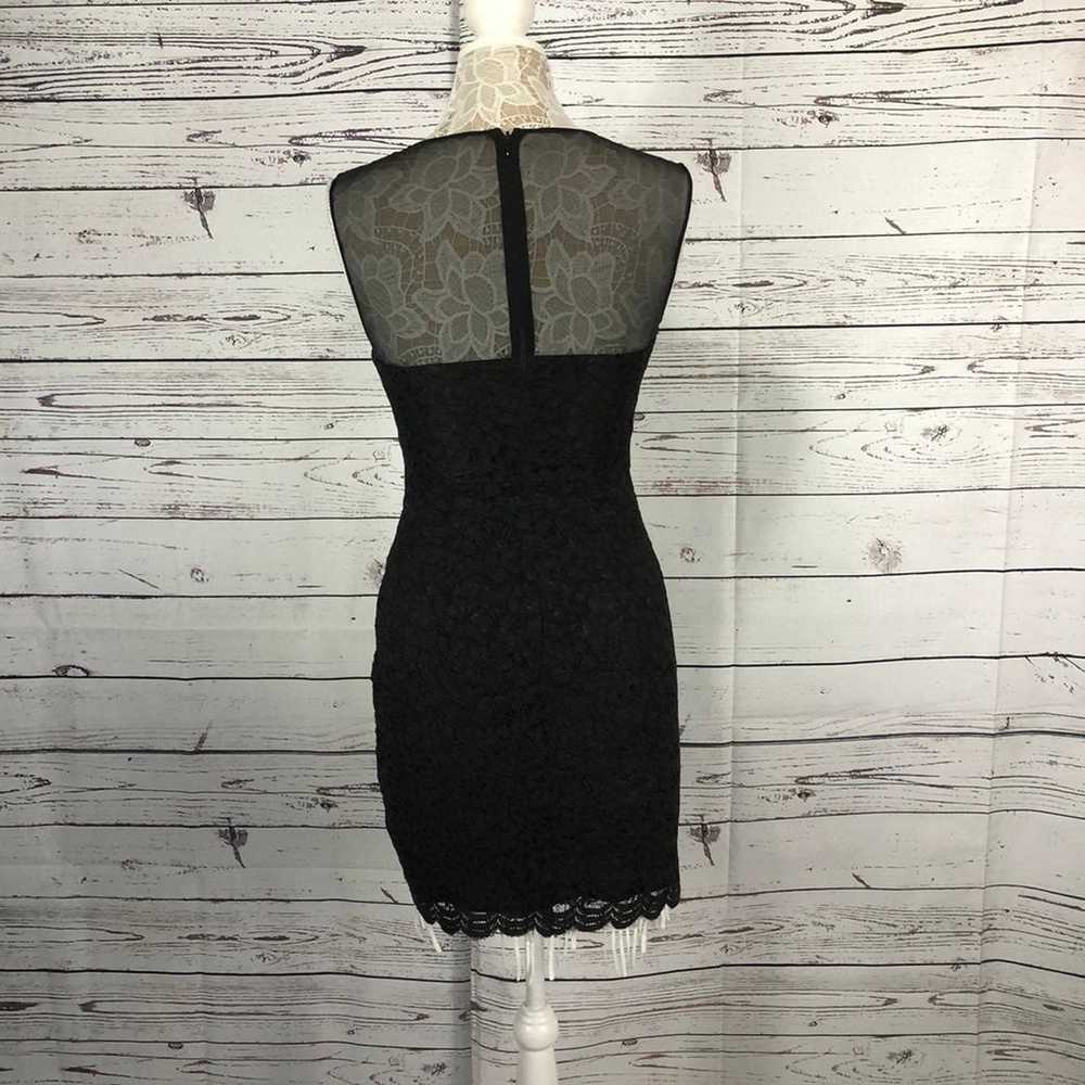 Diane von Furstenberg little black dress size 4 - image 7
