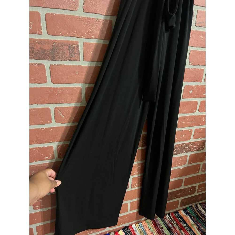 Tiana B. | Black Long Sleeve V-Neck Jumpsuit - image 7
