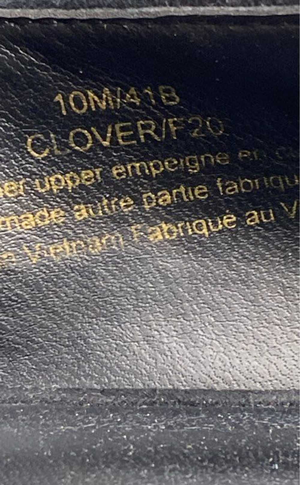Karl Lagerfeld Clover Black Suede Tassel Flats Lo… - image 6