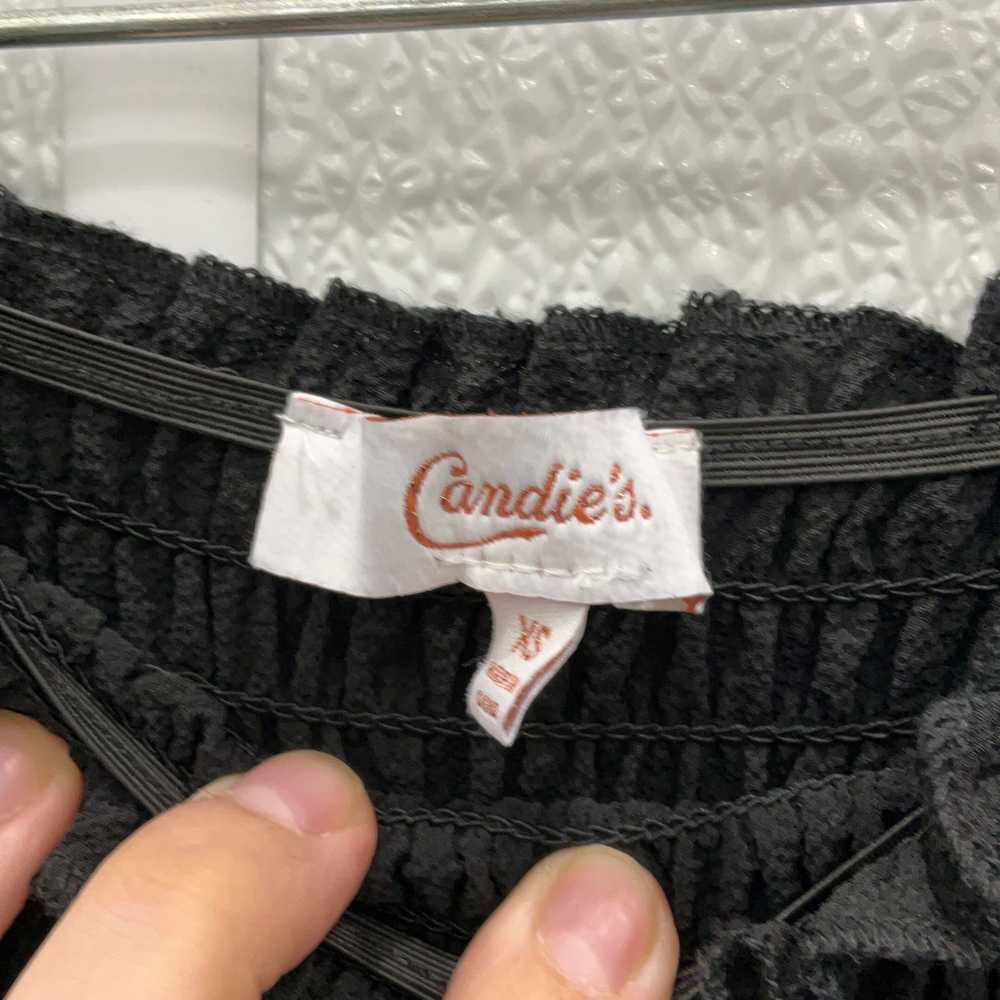 Candie’s Candies Womens Black Strapless Off-Shoul… - image 3