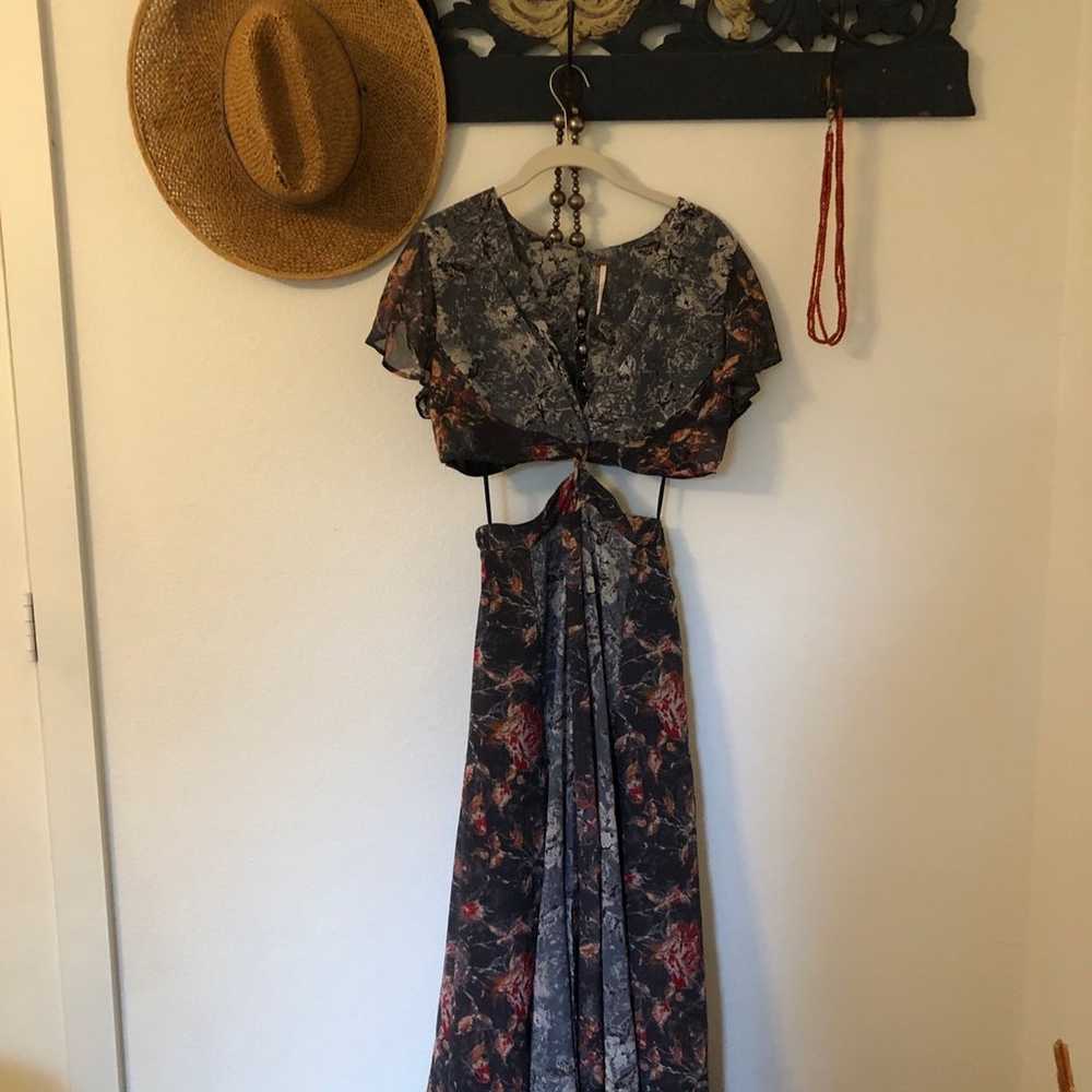 Free People Floral Maxi Dress - image 1