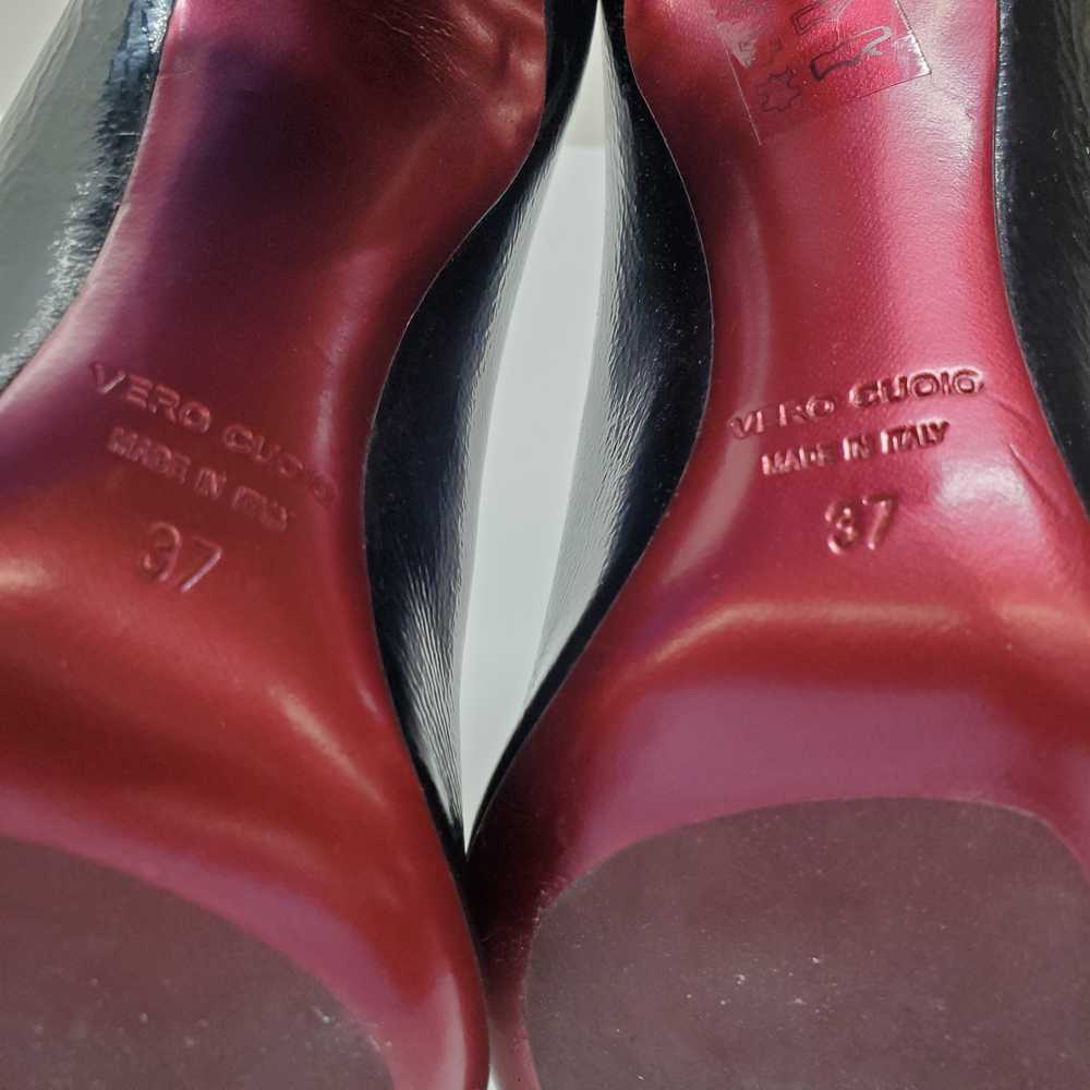 Unbranded DEI Mille Patent Leather Stilettos Sz 37 - image 7
