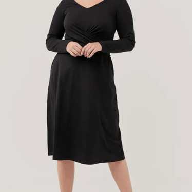 Pact Organic Cotton Black Dress