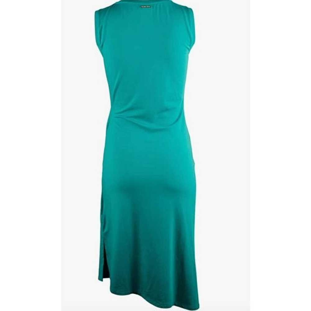 Michael Kors Women's Sleeveless Draped Dress Blue… - image 6
