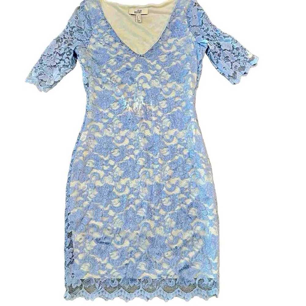 Badgley Mischka Belle Alexandra Lace Dress Size 8… - image 1