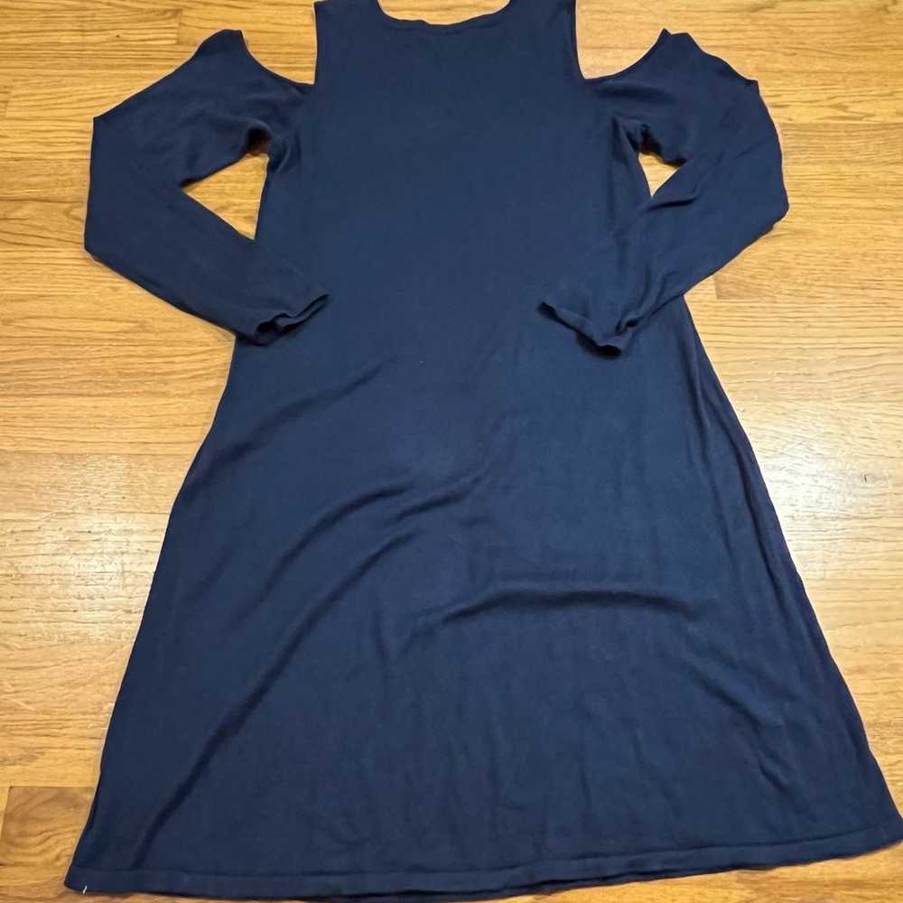 Lilly Pulitzer True Navy Faire Sweater Dress Size… - image 6