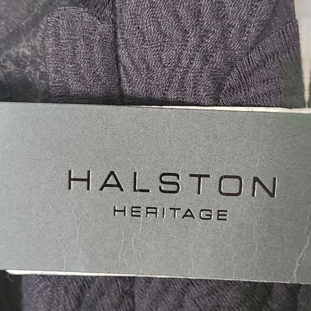NWT Halston Heritage Black Sleeveless Evening Col… - image 10