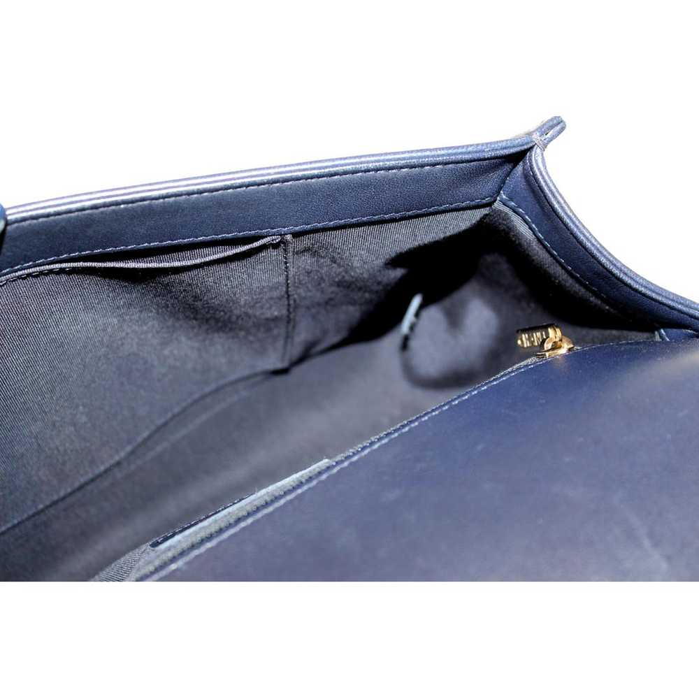 Chanel Boy leather handbag - image 8