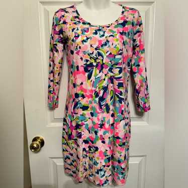 Lilly Pulitzer Size XS Beacon Dress Multi Pina Co… - image 1