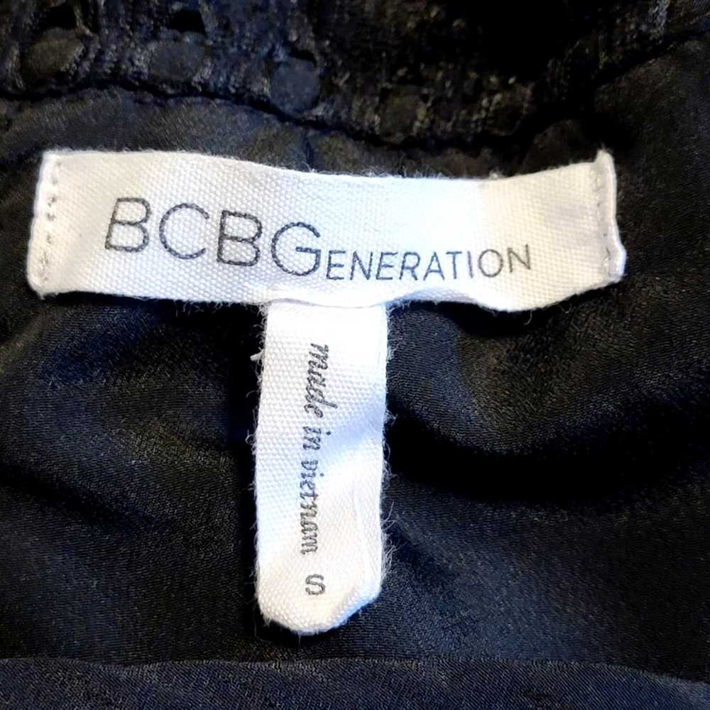 BCBGeneration Scoop Neck Open Back Backless Black… - image 10