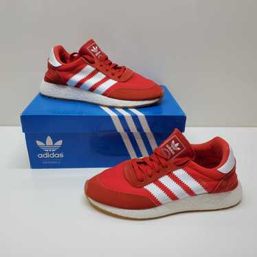 Adidas Iniki Runner Red White Gum Mens Shoes Snea… - image 1