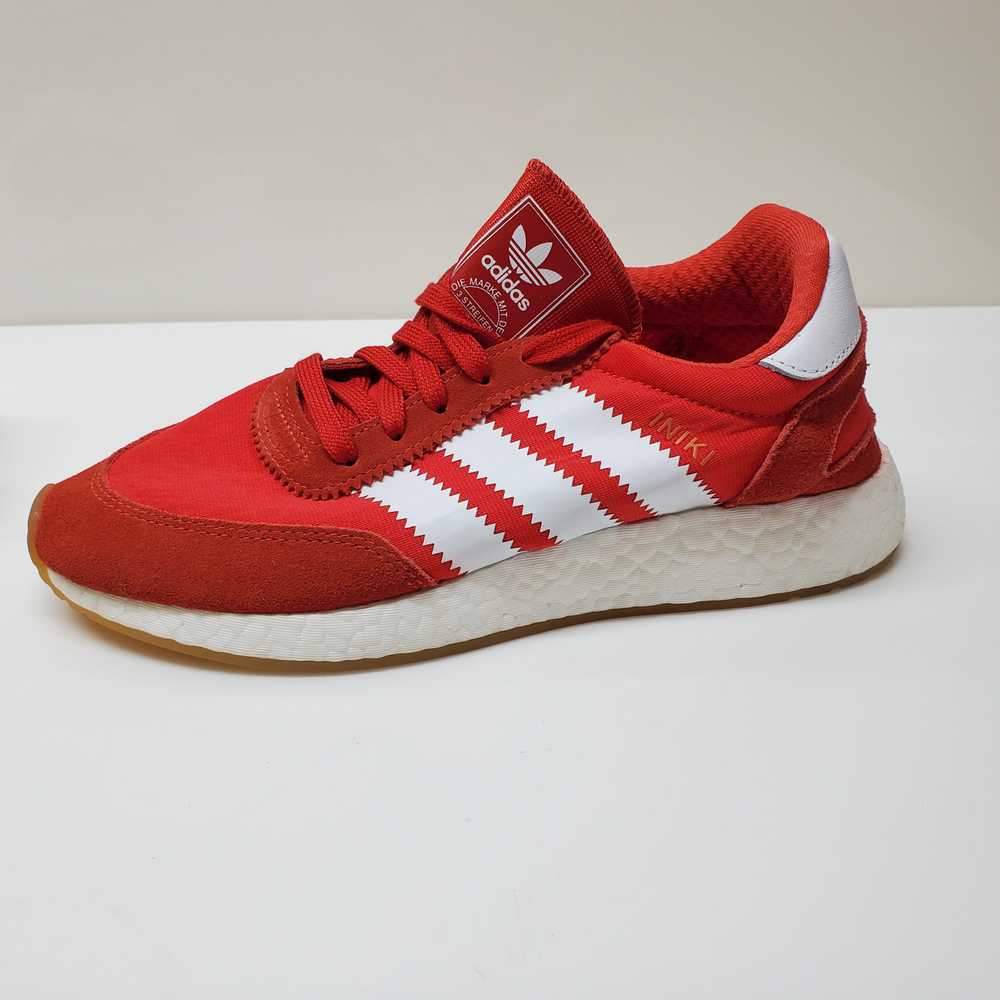 Adidas Iniki Runner Red White Gum Mens Shoes Snea… - image 3