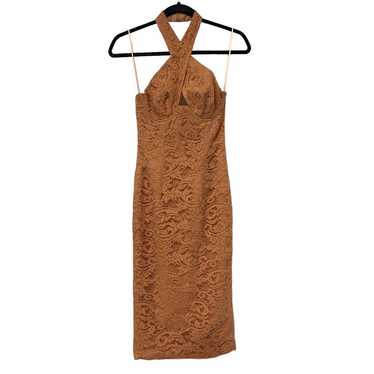 Bardot Womens size X-Small XS (US 2) dress brown … - image 1