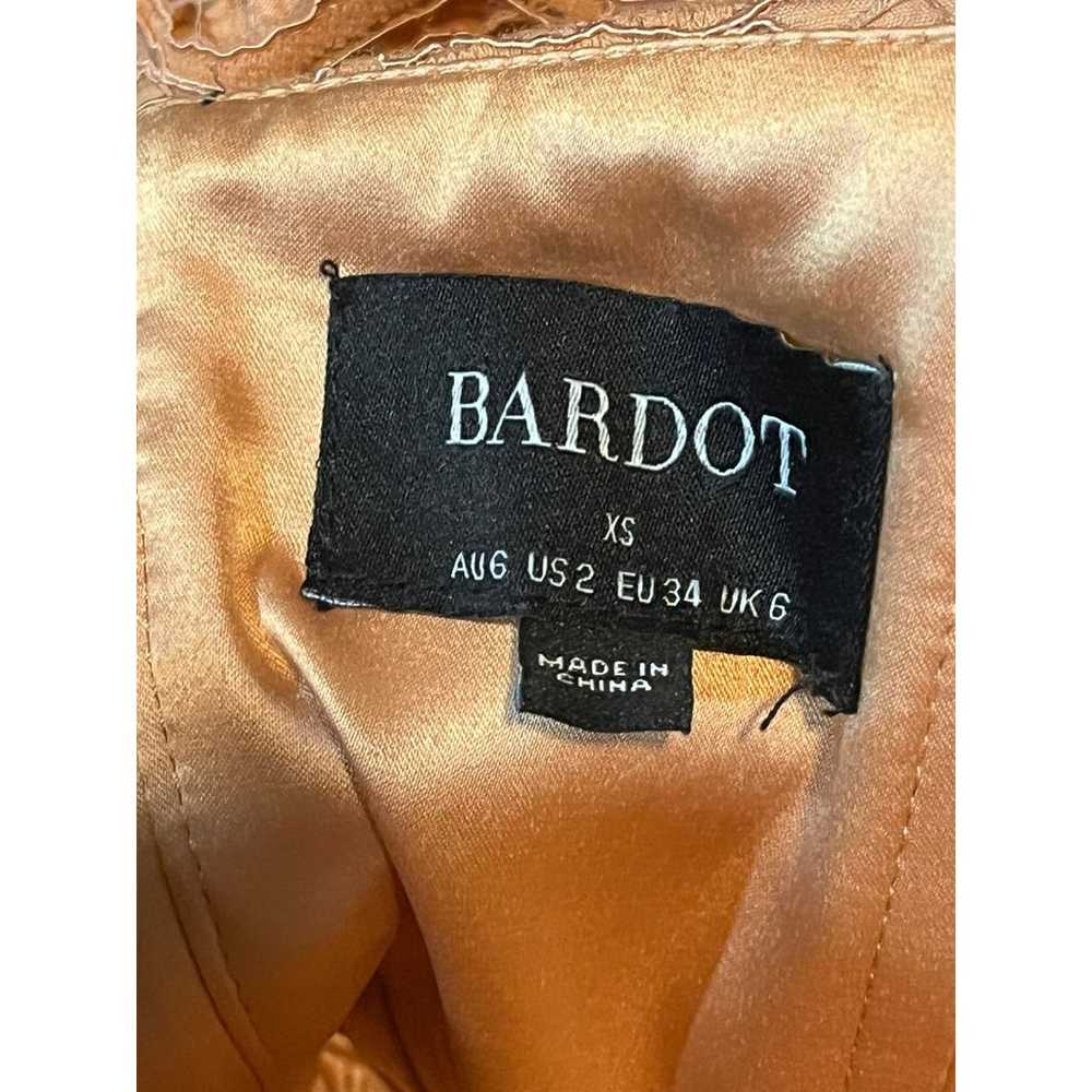 Bardot Womens size X-Small XS (US 2) dress brown … - image 4