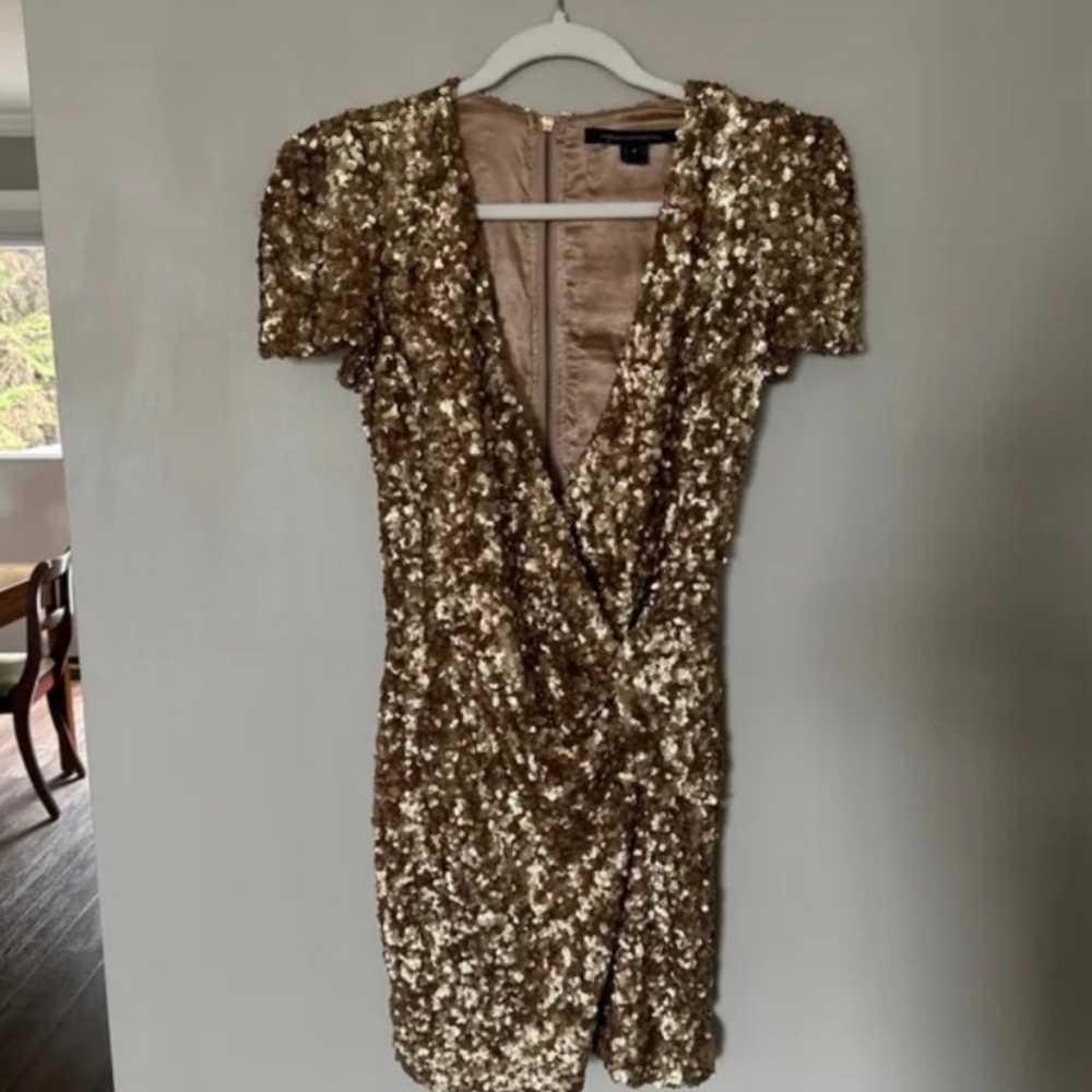 French Connection sequined mini dress - image 5