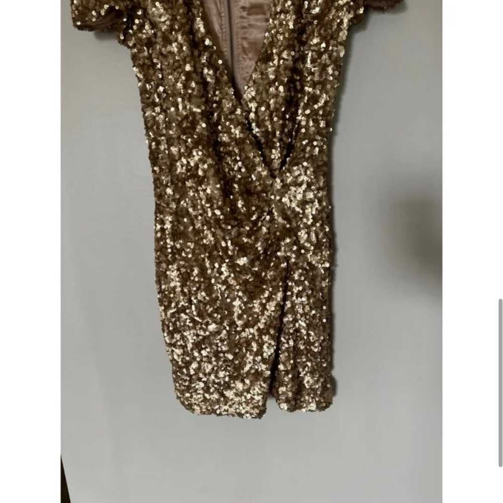 French Connection sequined mini dress - image 7