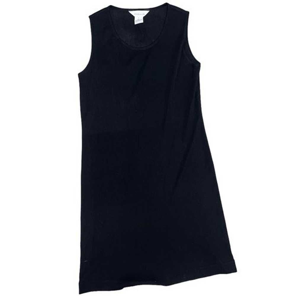 Exclusively Misook black sleeveless dress S - image 1