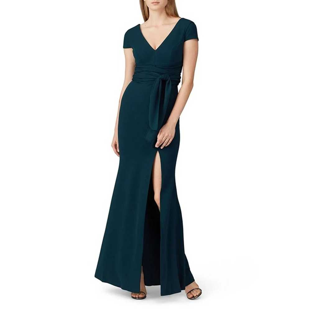 Dress The Population Evie Pine Gown Forest Green … - image 2