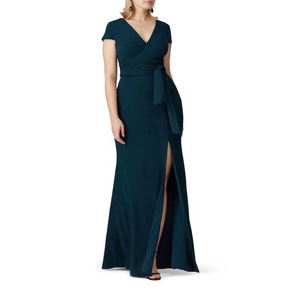 Dress The Population Evie Pine Gown Forest Green … - image 4
