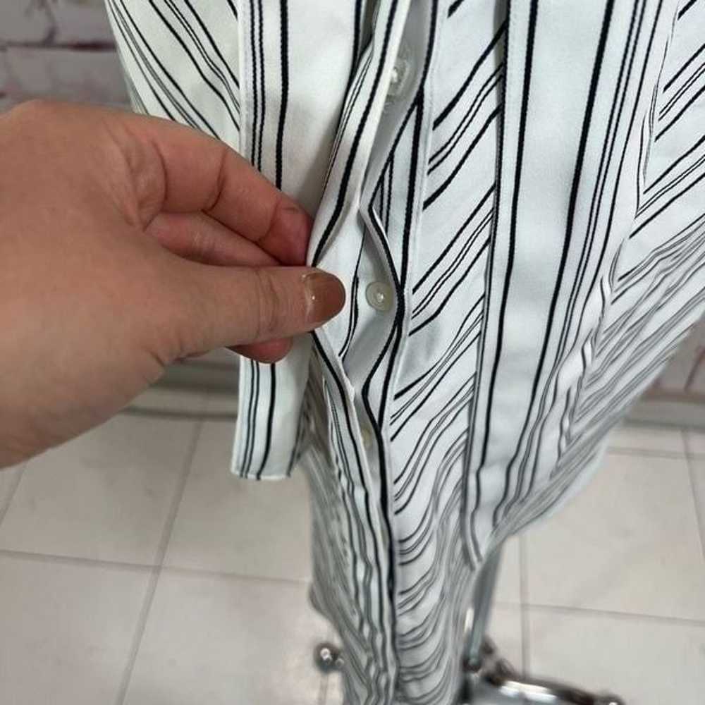 Lauren Ralph Lauren Women's Striped Belted Button… - image 4