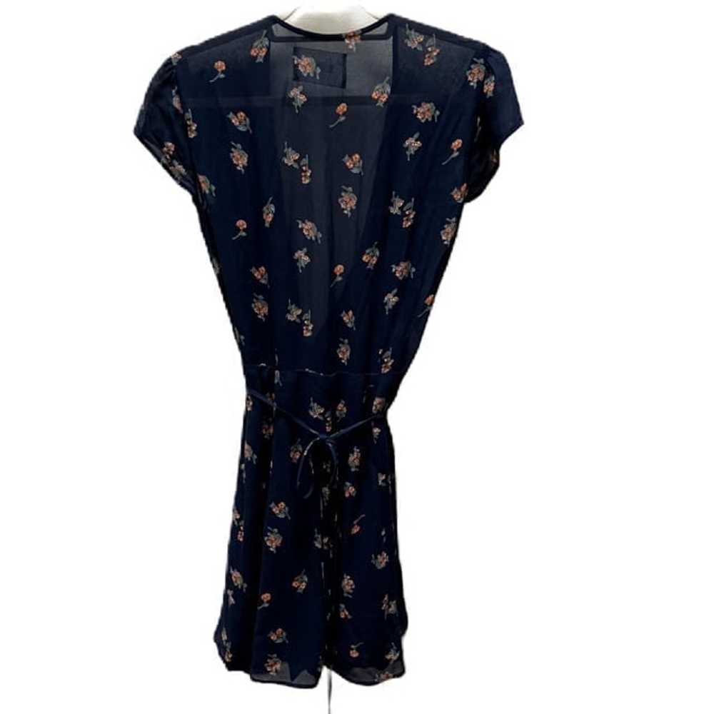 Reformation Oyster Minidress Navy Blue Floral - S… - image 5